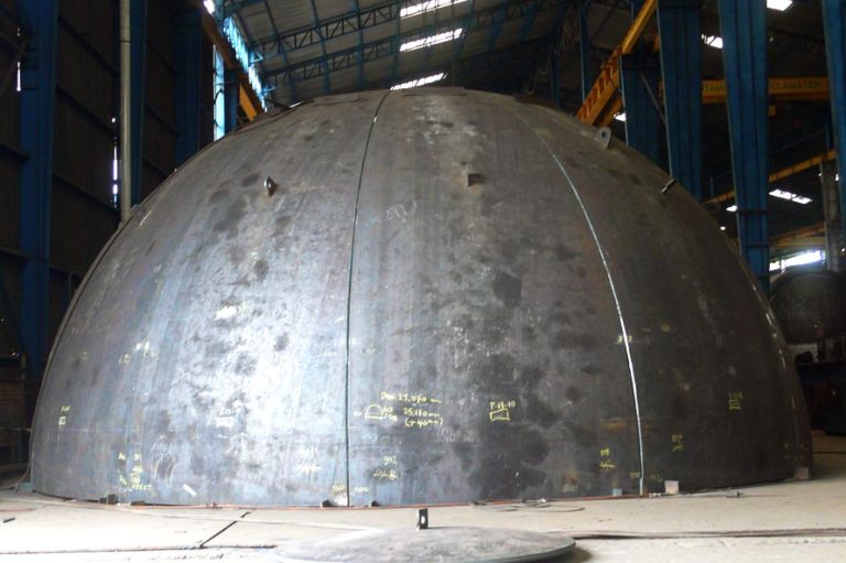 hemispherical head