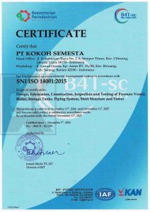kokoh semesta iso 14001 2015 certification